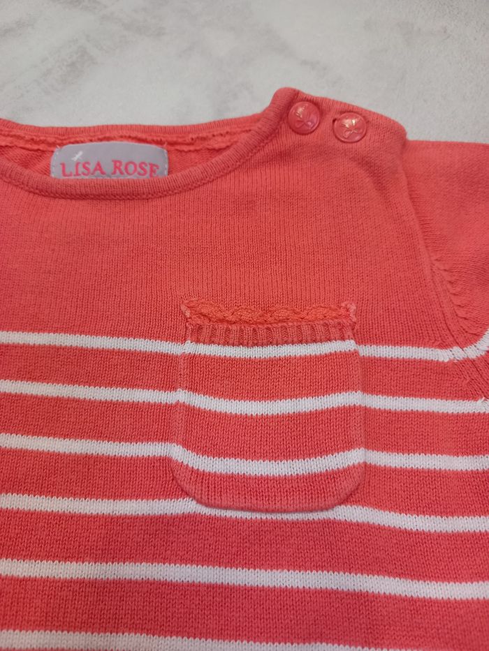 Pull rayé fille 3 ans - photo numéro 2