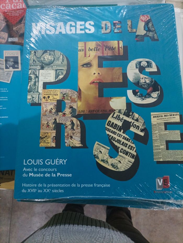 Livre visages de la presse