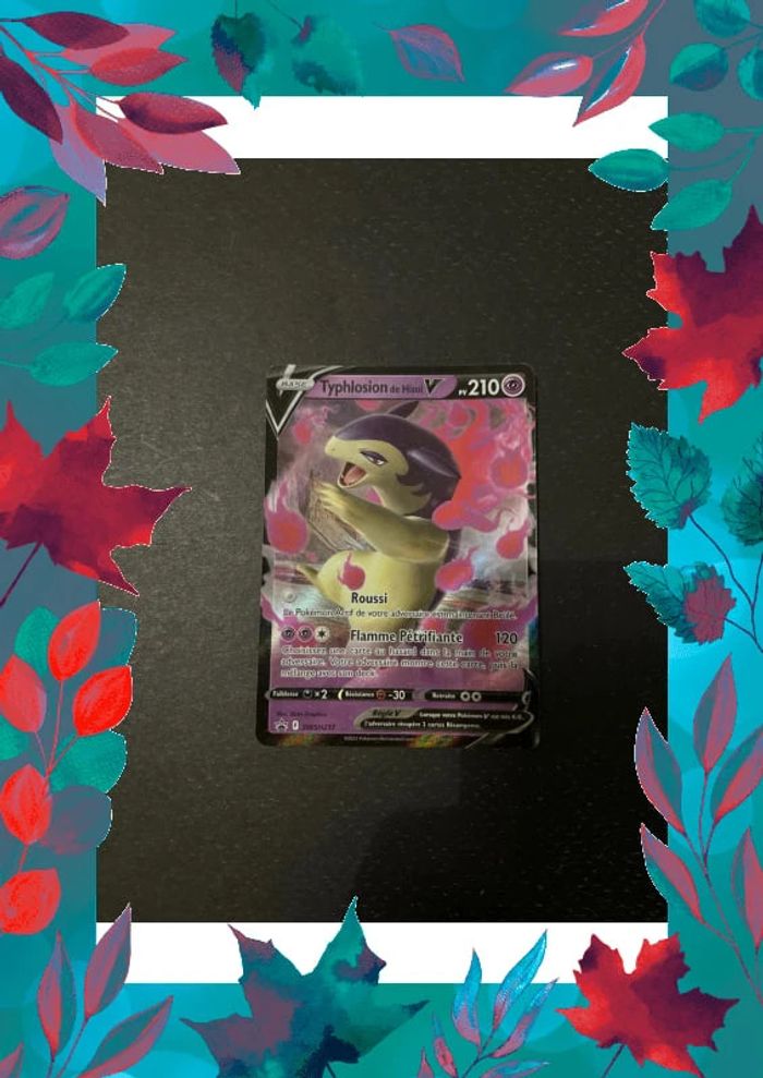 Carte Pokémon typhlosion V swsh237