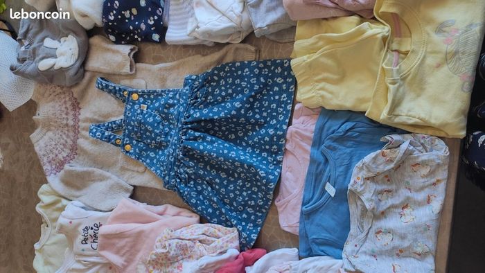 Lot bébé fille 9 mois - photo numéro 3