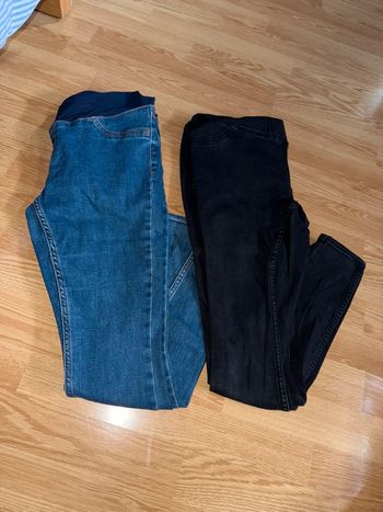 Lot de 2 jeans grossesse