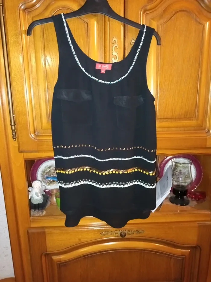 Chemisier manche courte taille M