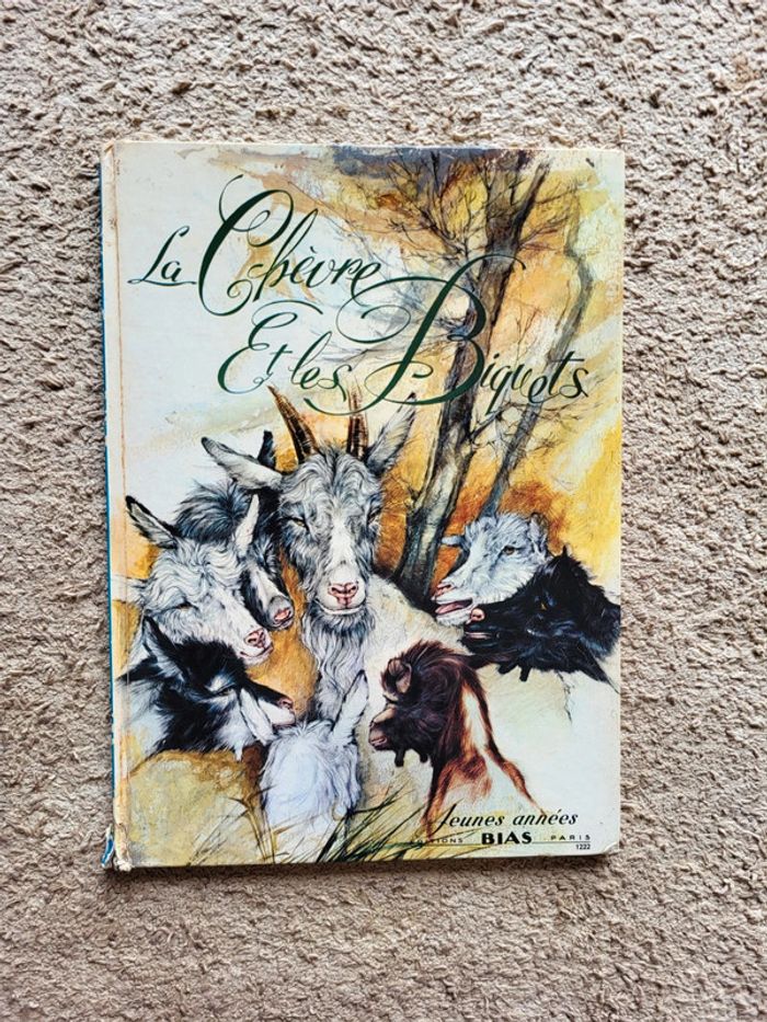 Lot 2 livres vintage enfants – Années 70 – La chèvre et les biquets & Les mémoires d’un âne - photo numéro 10