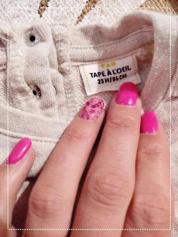 Robe sans manches printemps TAO fille 23 mois 86 cm - photo numéro 2