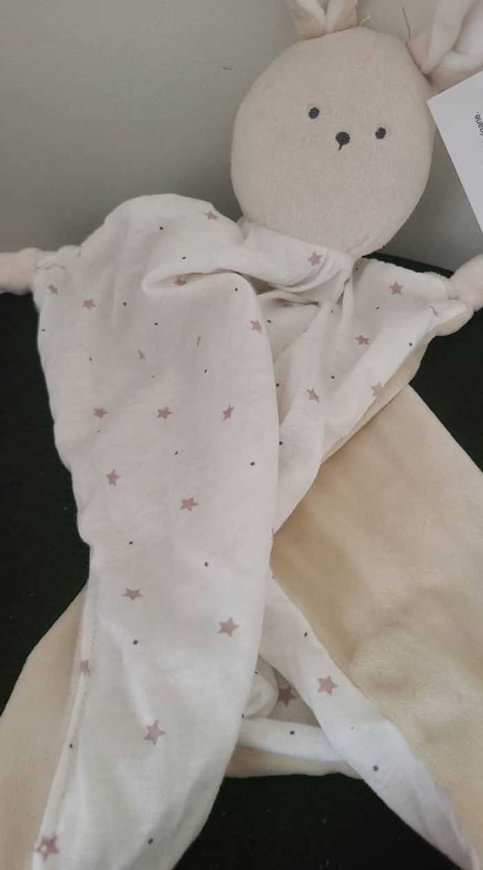 Doudou Lapin Shenzhen - Blanc beige - photo numéro 4