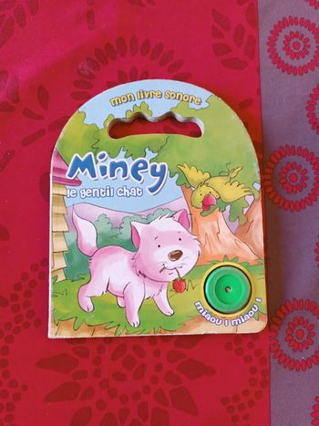 Livre sonore Miney