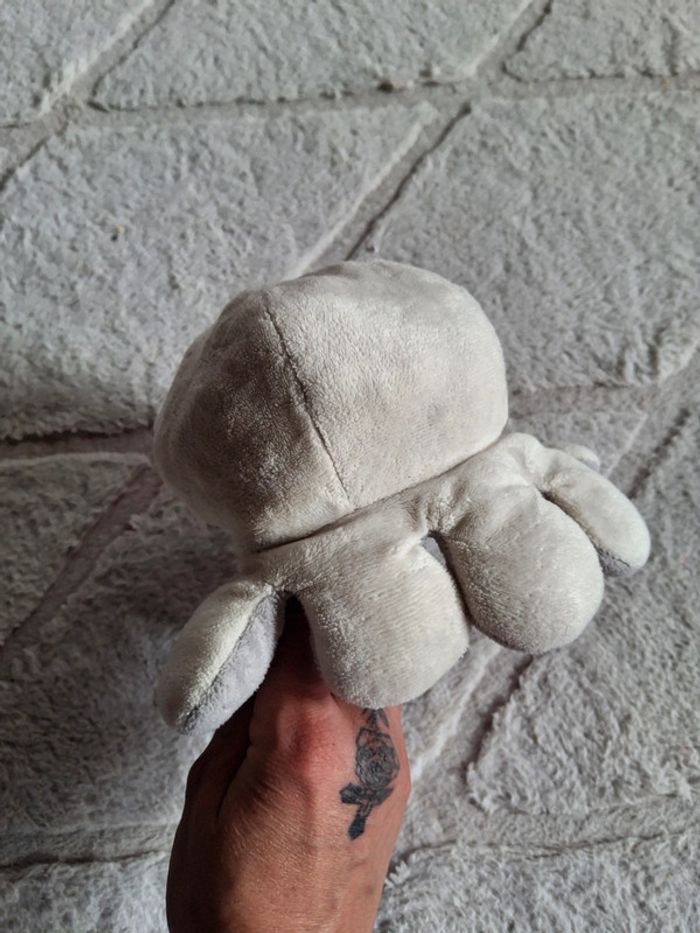 Peluche pouple/ pieuvre réversible selon humeur enfant - photo numéro 4