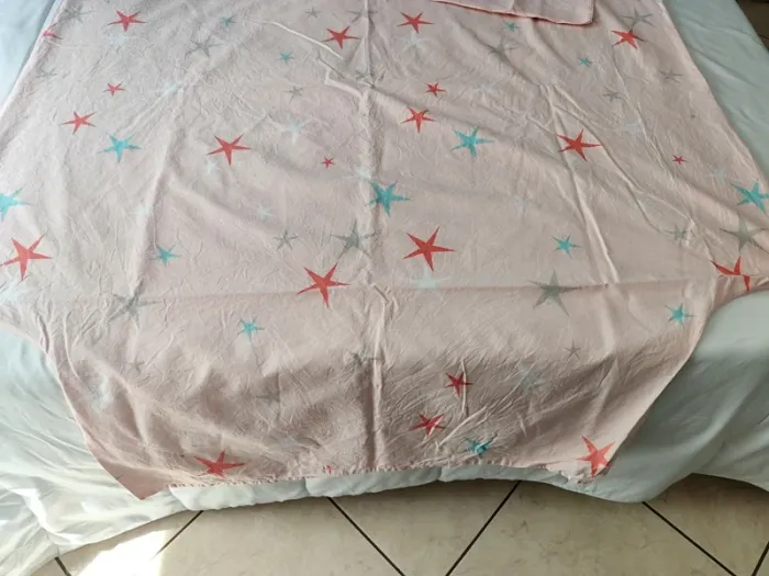 Parure lit 1 personne housse de couette taie licorne - photo numéro 3