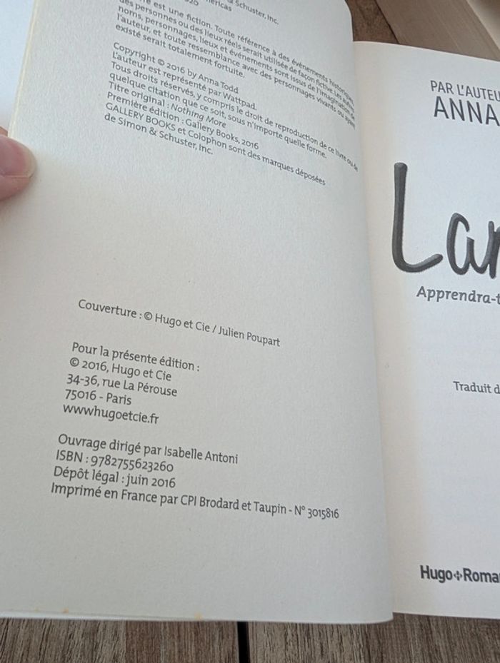 Lot livres Anna Todd - photo numéro 18
