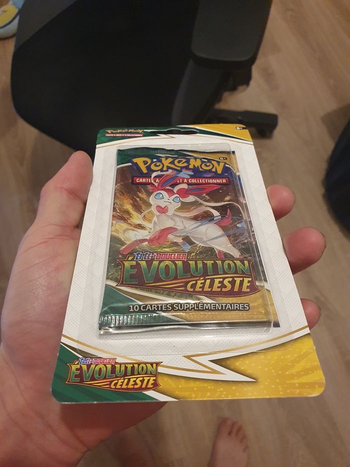 Deux blisters pokemon boosters évolution celeste eb07 - photo numéro 3