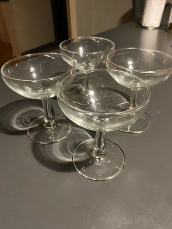 Verres cocktails