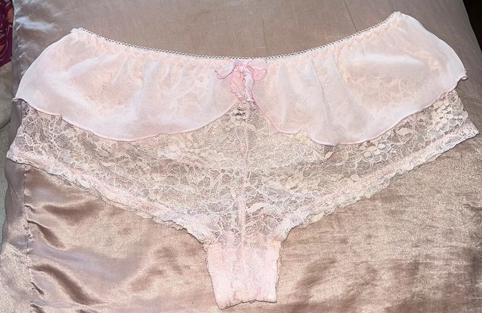 Shorty dentelle rose - photo numéro 2