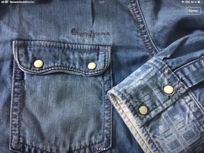 Chemise femme jeans pepe jeans - photo numéro 4