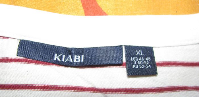 tee shirt rayé 44/46 - photo numéro 6