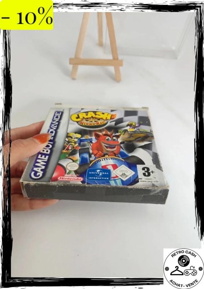 Crash Nitro Kart - sans notice - Nintendo GBA Game Boy Advance - photo numéro 10