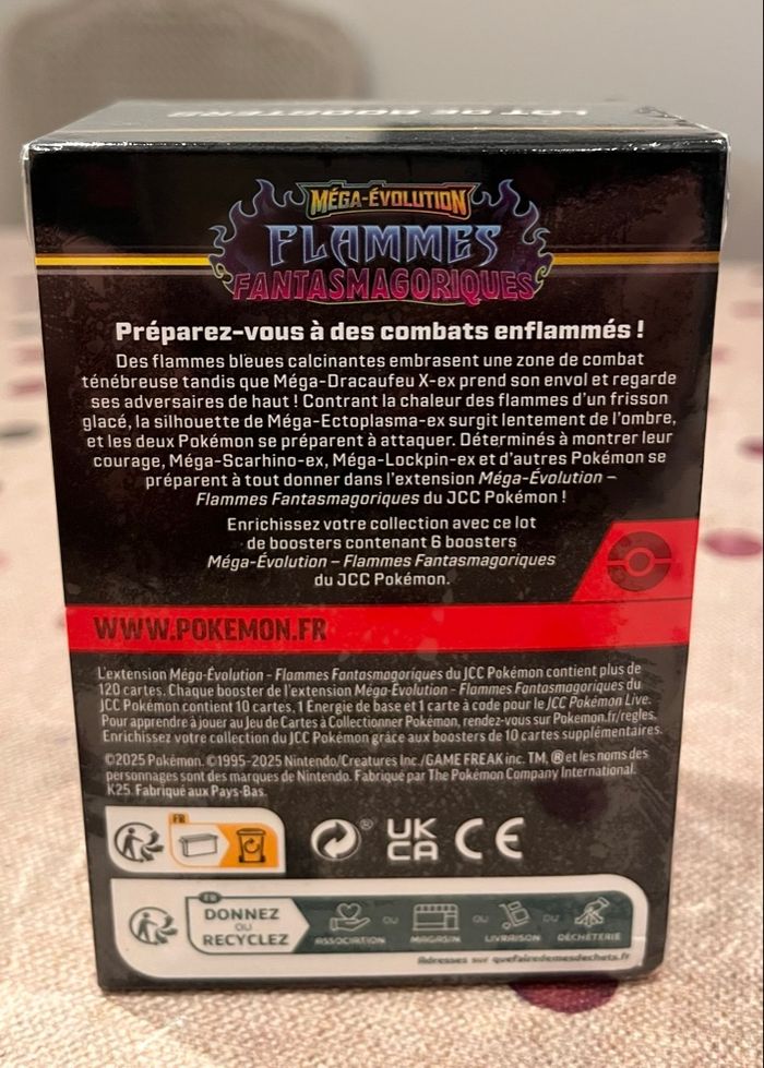 Bundle Flammes Fantasmagorique ME02 Pokémon - photo numéro 2
