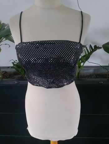 Débardeur pailletté Bershka