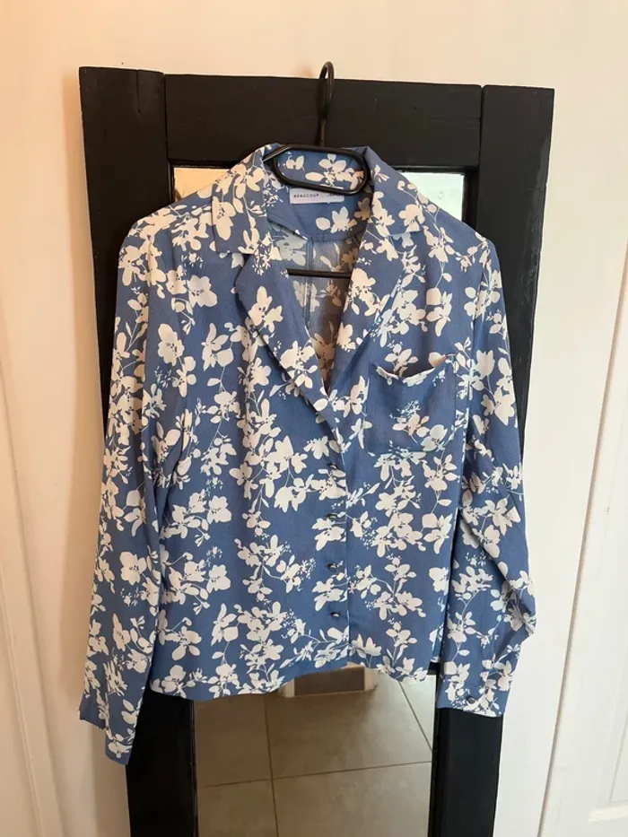 Blouse à fleur