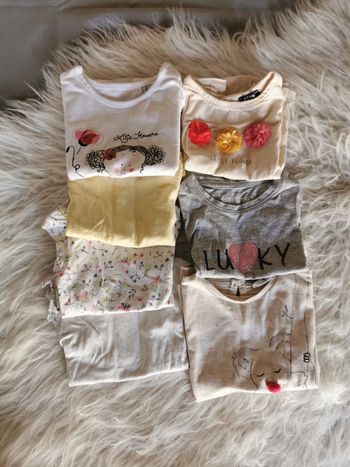 Lot de 7 t-shirts