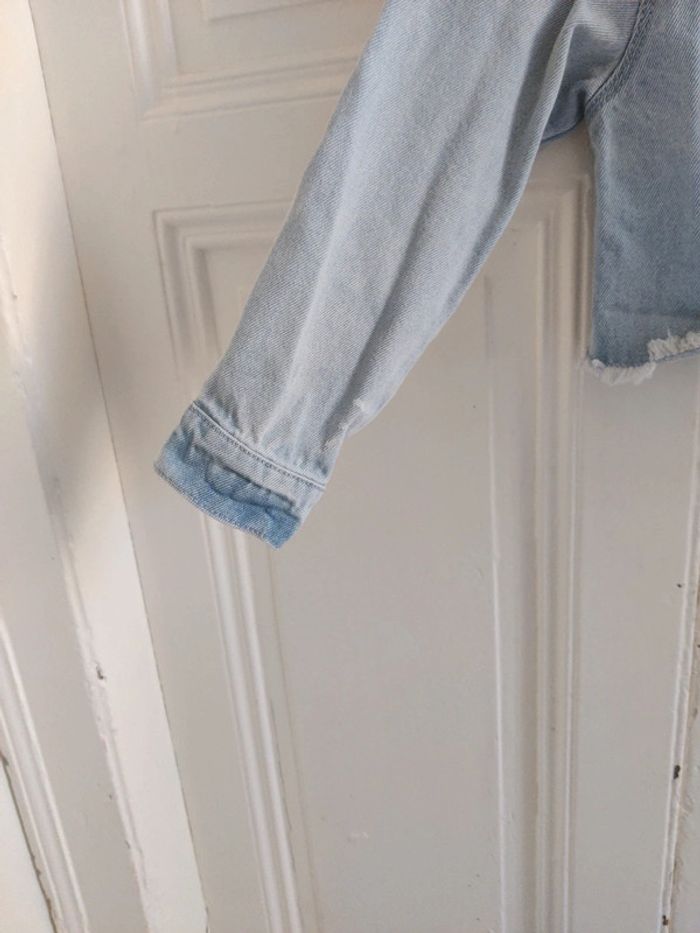 Veste courte jean Vertbaudet 7 ans - photo numéro 4