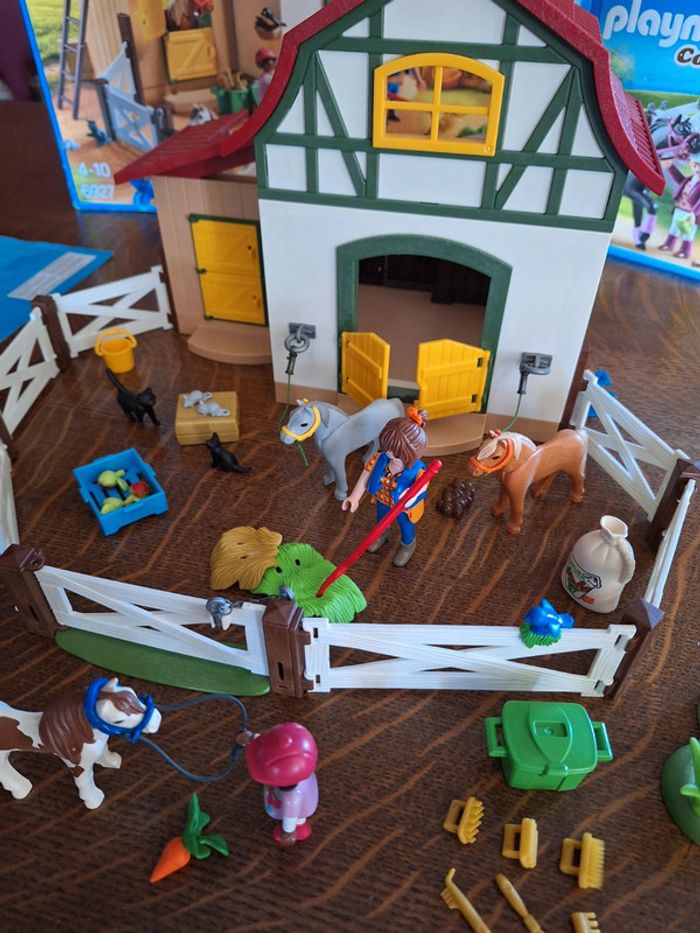 Playmobil poney club 6927 + box Neuf 6934 - photo numéro 2