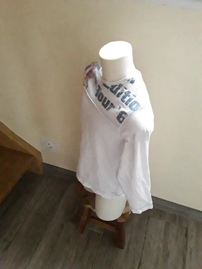Tee-shirt manches longues 6 ans (114 cm) - photo numéro 7