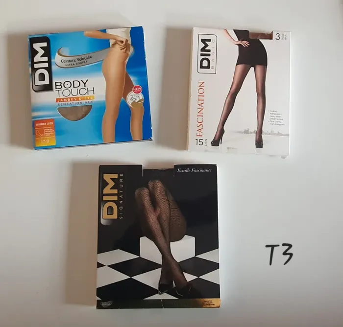 Lot 3 collants Dim neufs