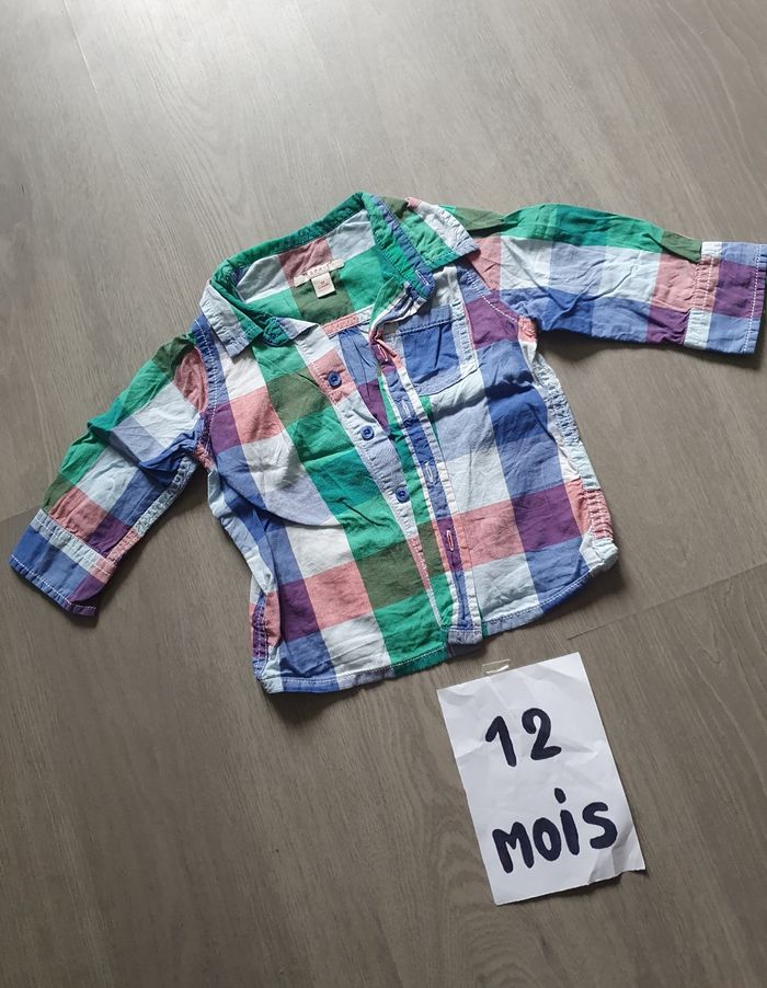 Chemise 12mois garçon
