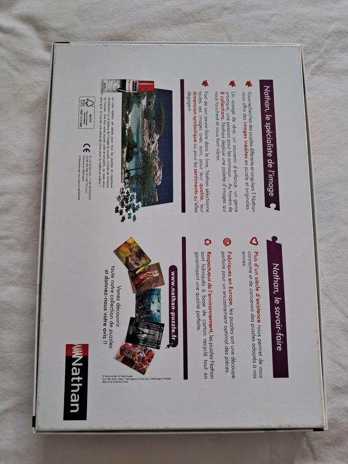 Puzzle harry potter 500 pieces 4 blasons de poudlard - photo numéro 2