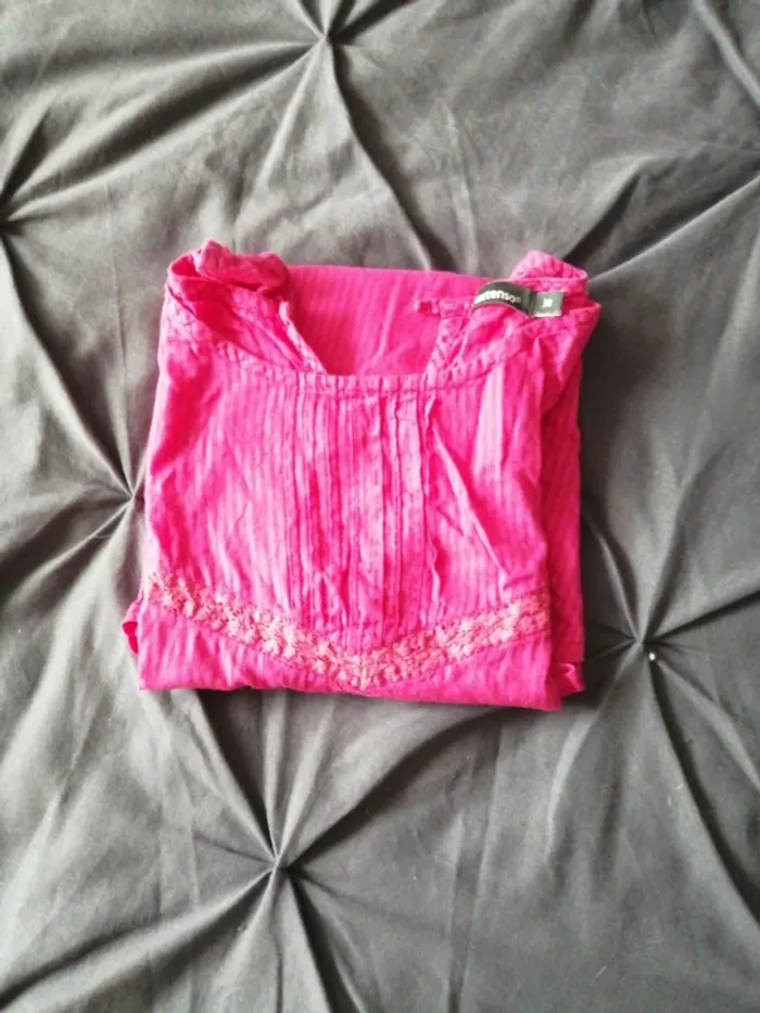 Blouse rose fushia - photo numéro 5