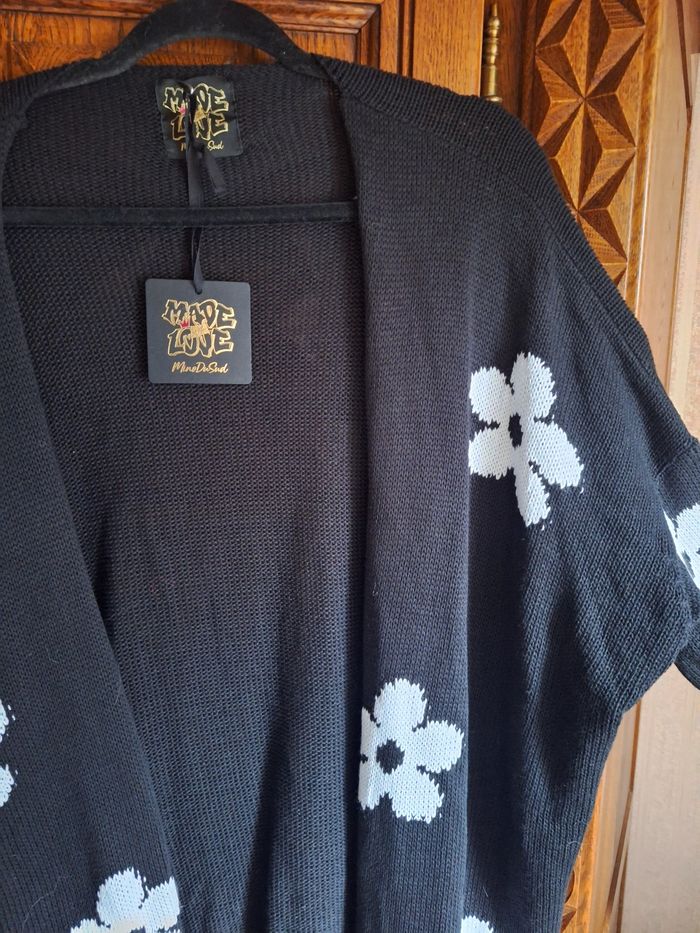 Gilet Mino du sud taille unique neuf oversize - photo numéro 5