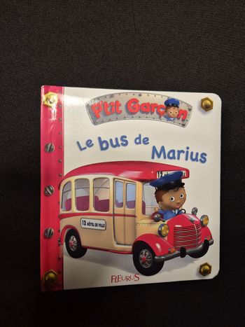 Livre le bus de marius ptit garcon 7 fleurus
