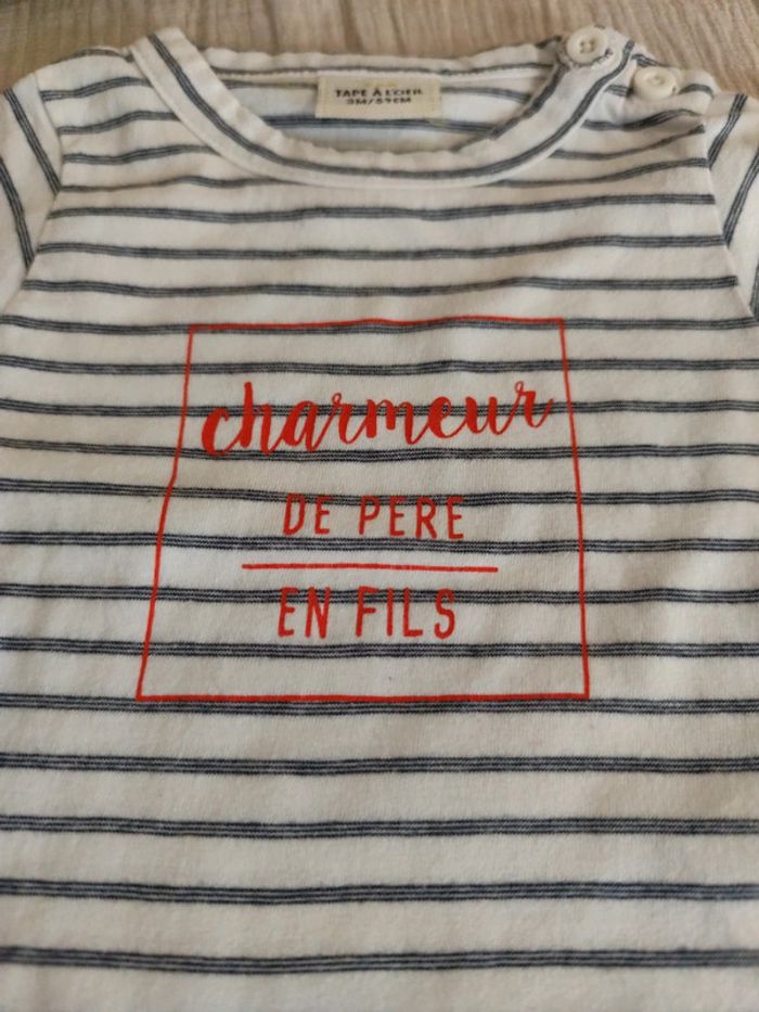 Tee-shirt 3M/59cm TAO - photo numéro 2