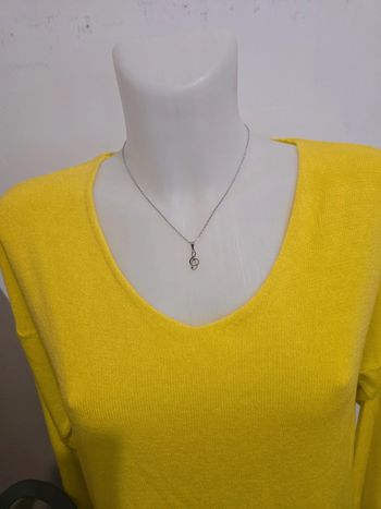 Magnifique collier neuf en acier inoxydable