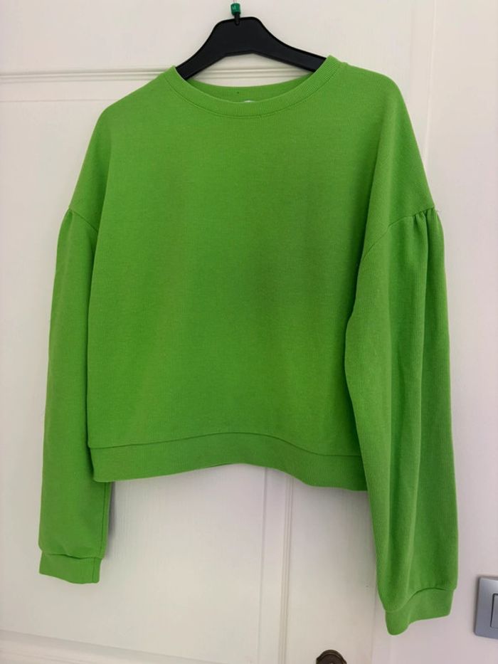 Pull léger vert