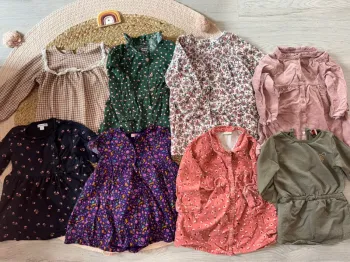 Lot robes hiver 2 ans