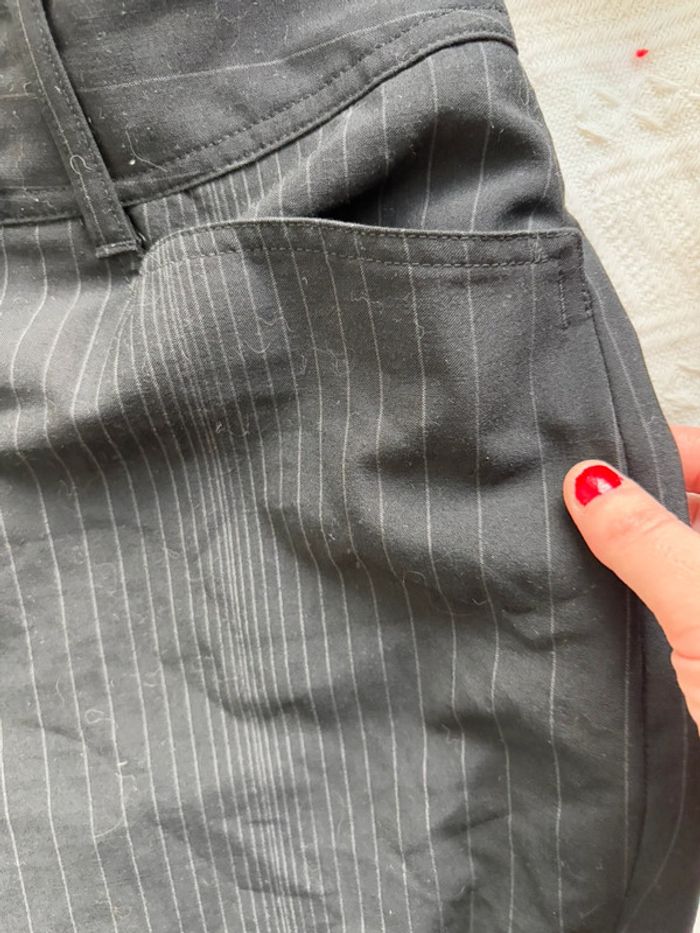 Pantalon de costume Bill Tornade noir taille 36 - Parfait état - photo numéro 5