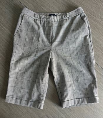 Short quadrillé Kiabi 36