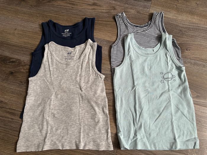 Lot de 4 maillots de corps