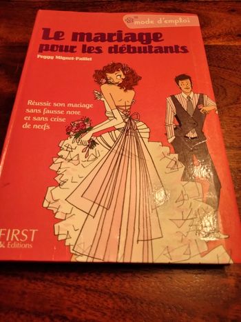 Livre intitulé le mariage pour les Débutantes first éditions