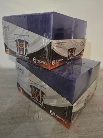 Lot de 2 pack de 200 Toploaders Phoenix Shield 