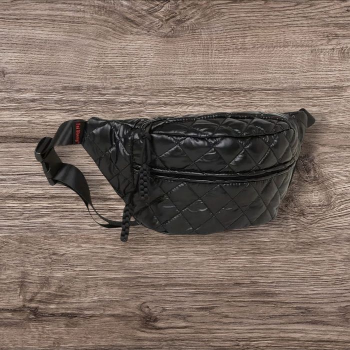 Grand sac banane mixte noir - photo numéro 2