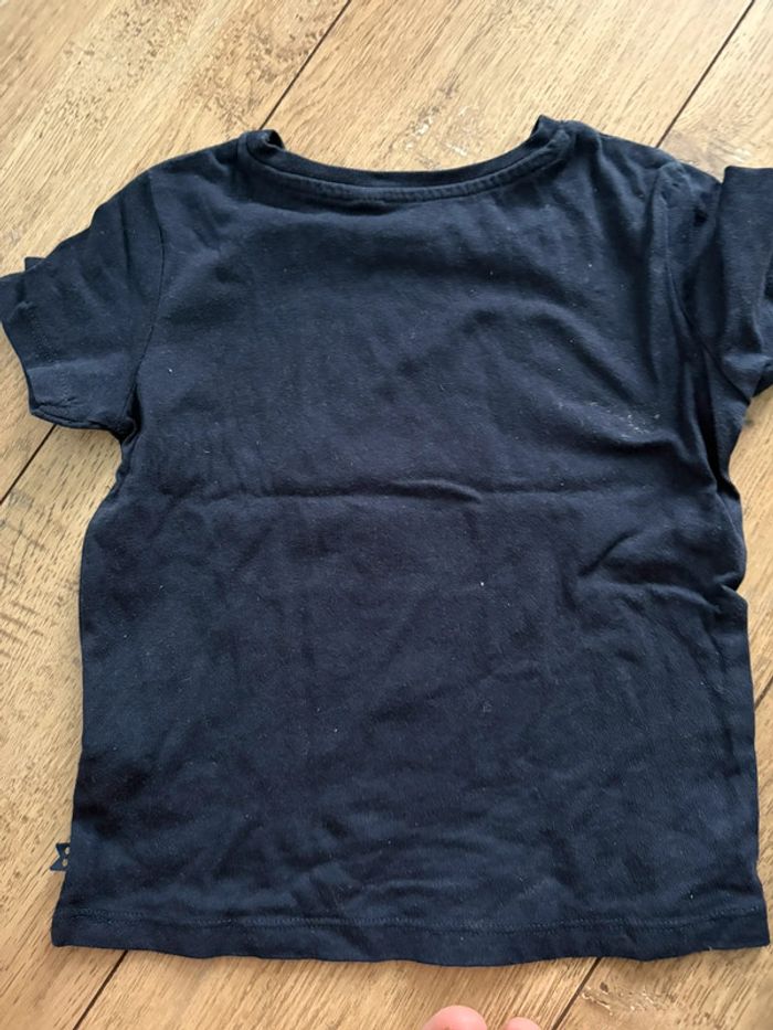 T-shirt bleu 3 ans - photo numéro 3