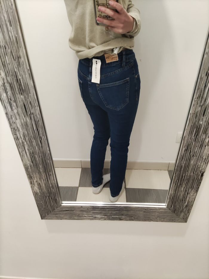 Jean skinny femme taille 34 camaïeu - photo numéro 2