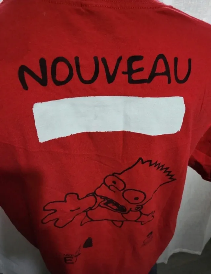 Tee-shirt homme imprimé Simpsons L - photo numéro 5