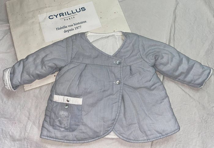 veste ou gilet  Cyrillus réversible 6 mois