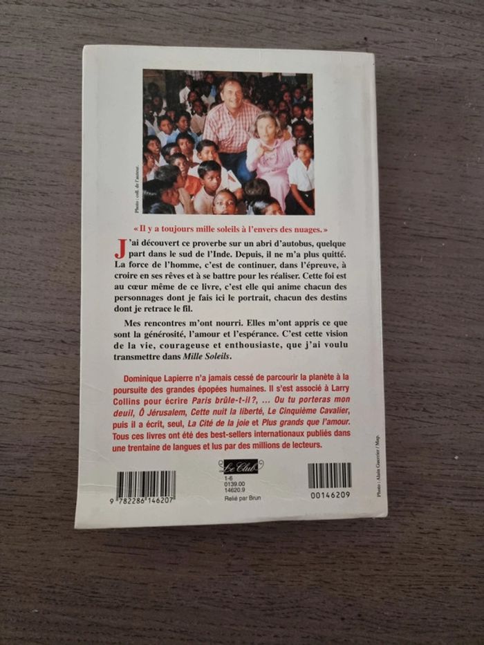 Livre Mille soleils - photo numéro 2