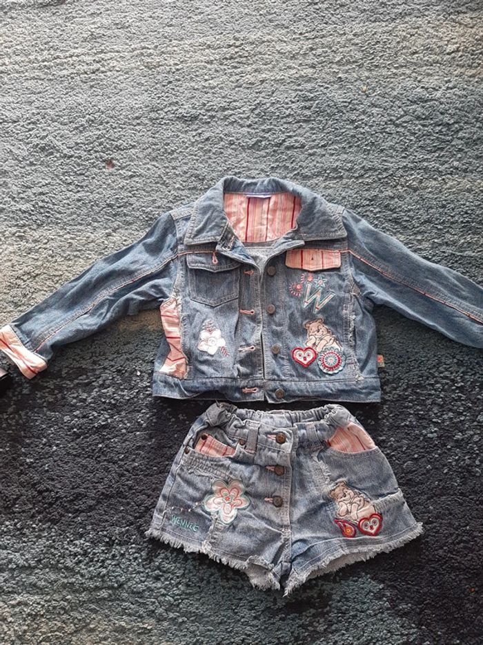 Lot vêtement fille 4 ans printemps été - photo numéro 3