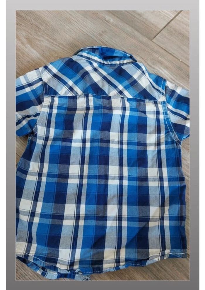 Chemisette bleue mini rebel 18 mois - photo numéro 2