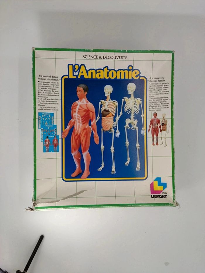L'anatomie / Corps Humain / 1987 vintage Laffont semble complet voir photos